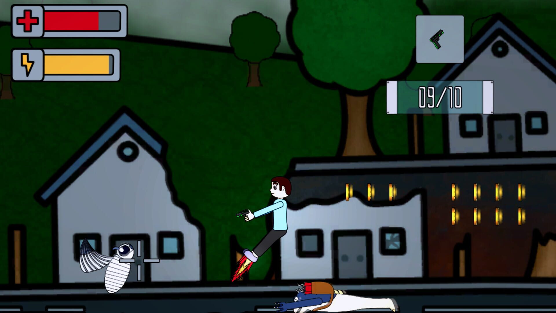 Bill's adventure: Alien war - Screenshot