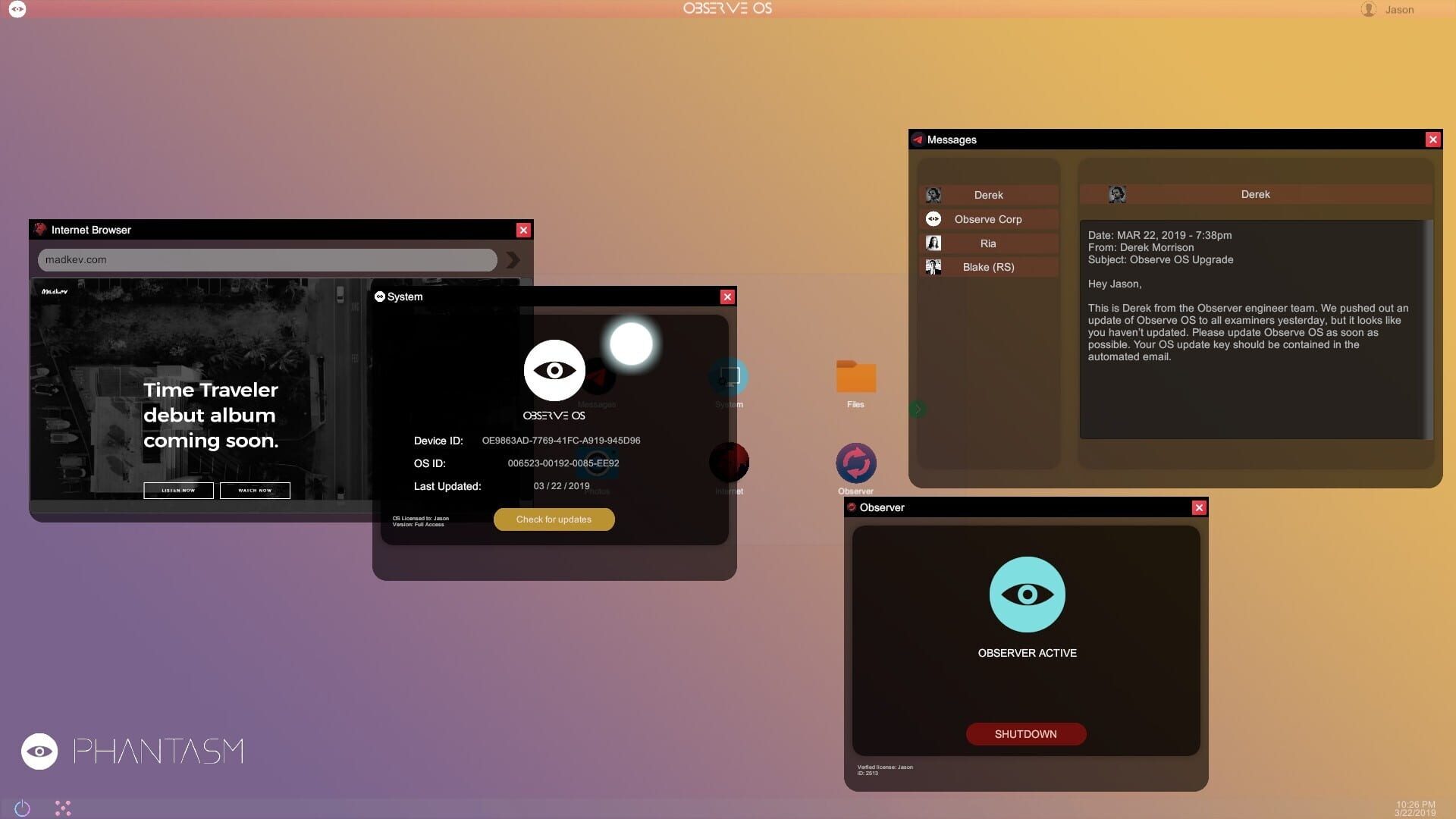 Phantasm - Screenshot