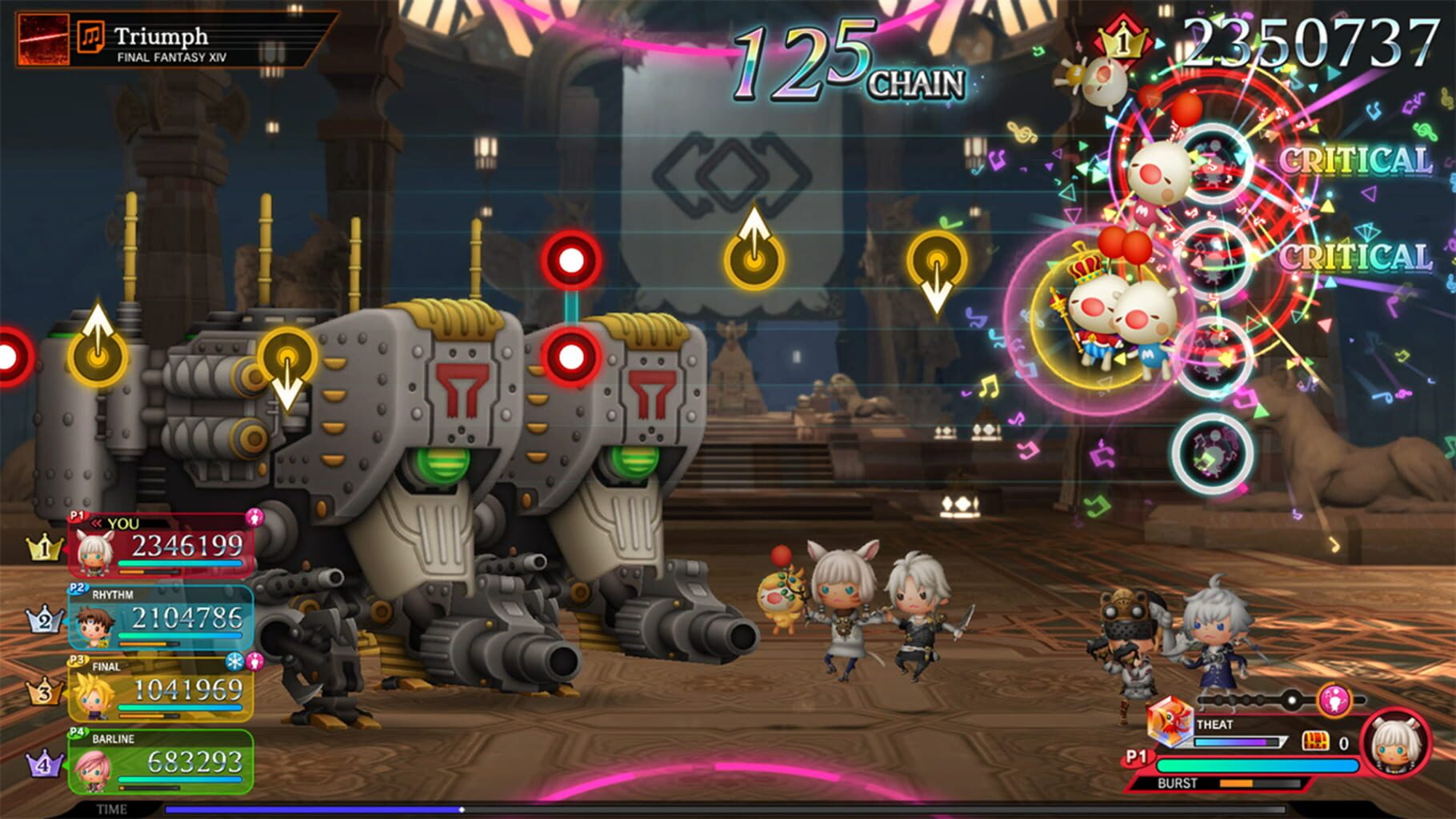 Captura de pantalla - Theatrhythm Final Bar Line