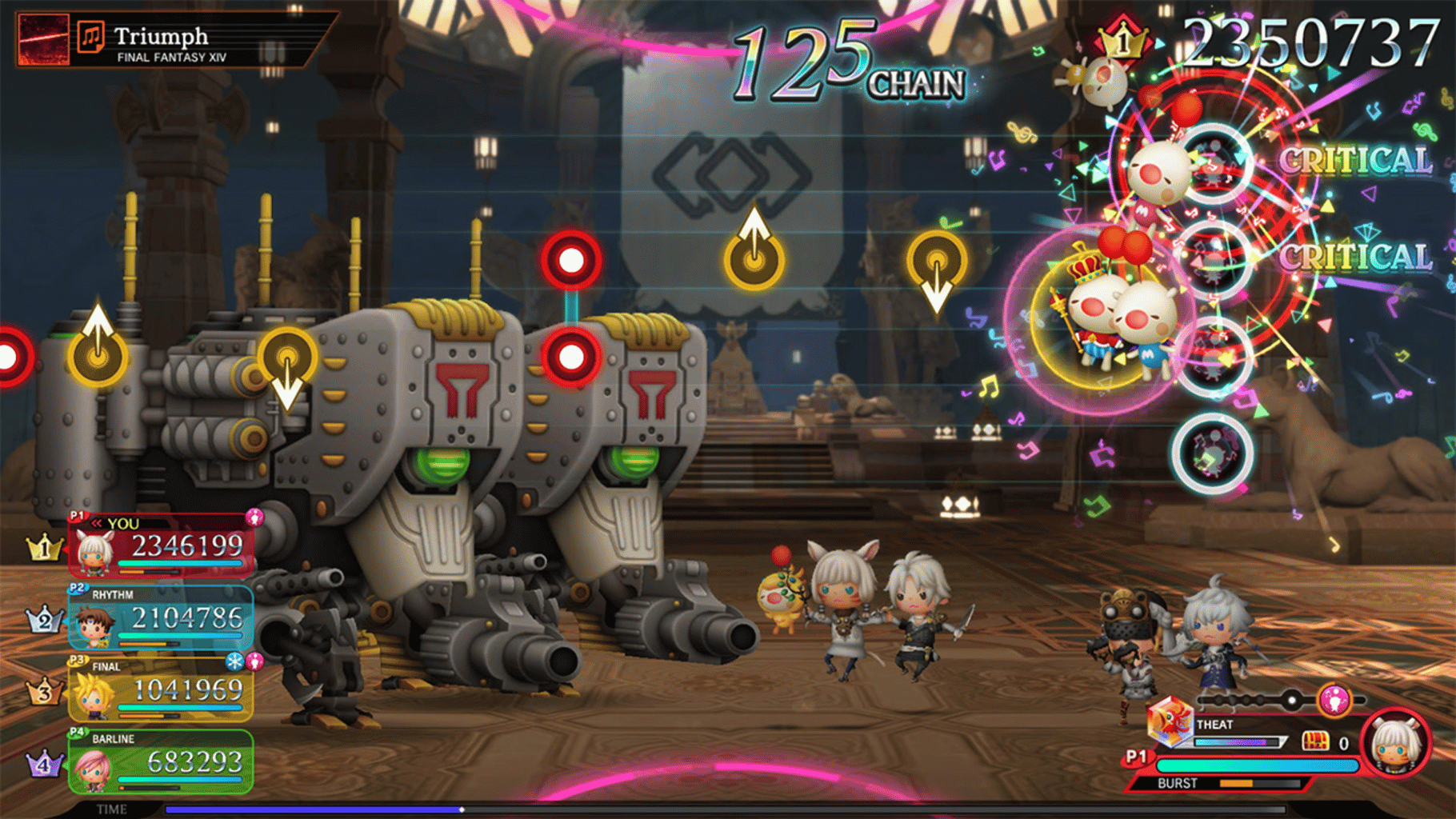 Theatrhythm Final Bar Line screenshot