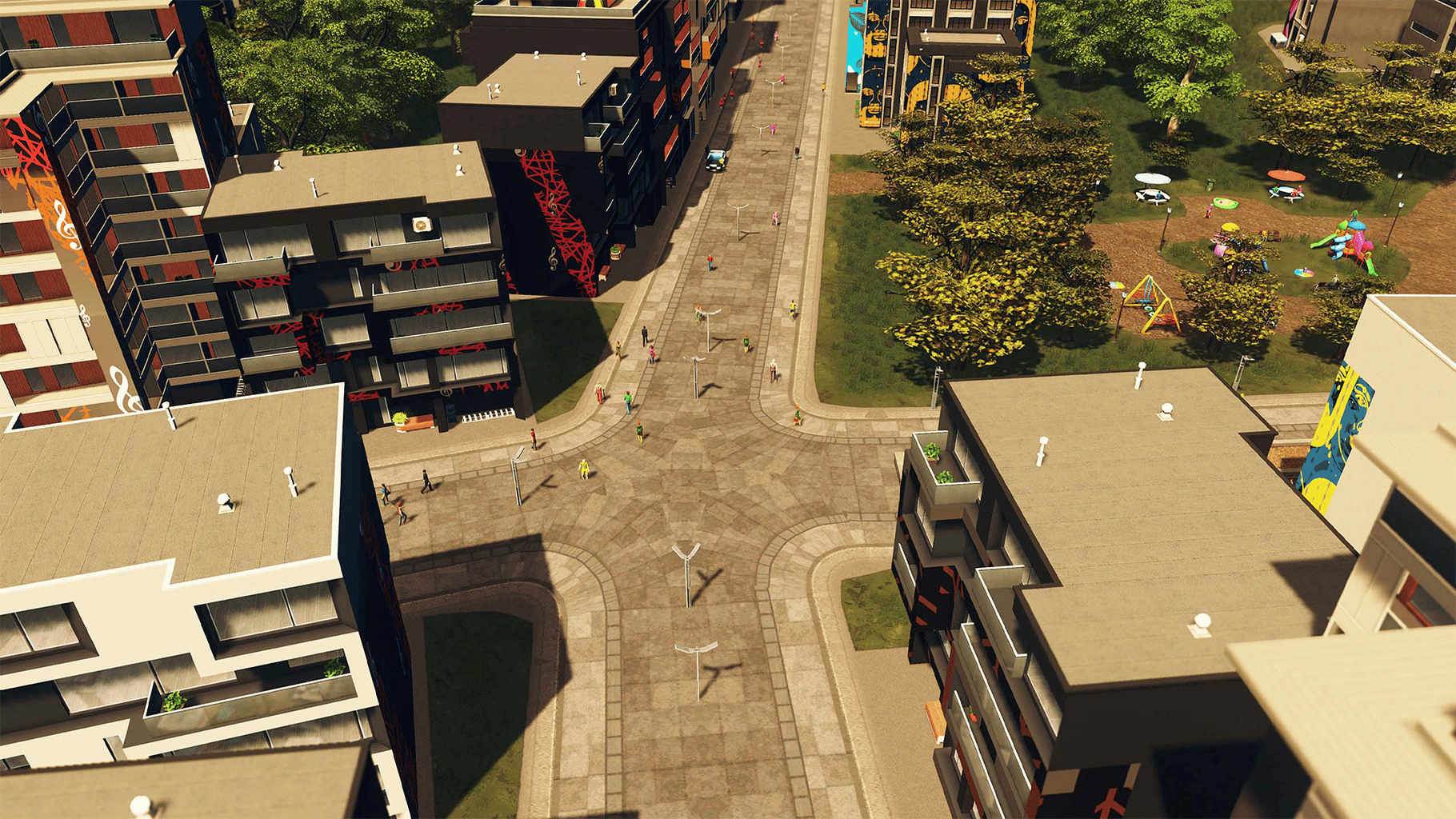 Cities: Skylines - Plazas & Promenades screenshot