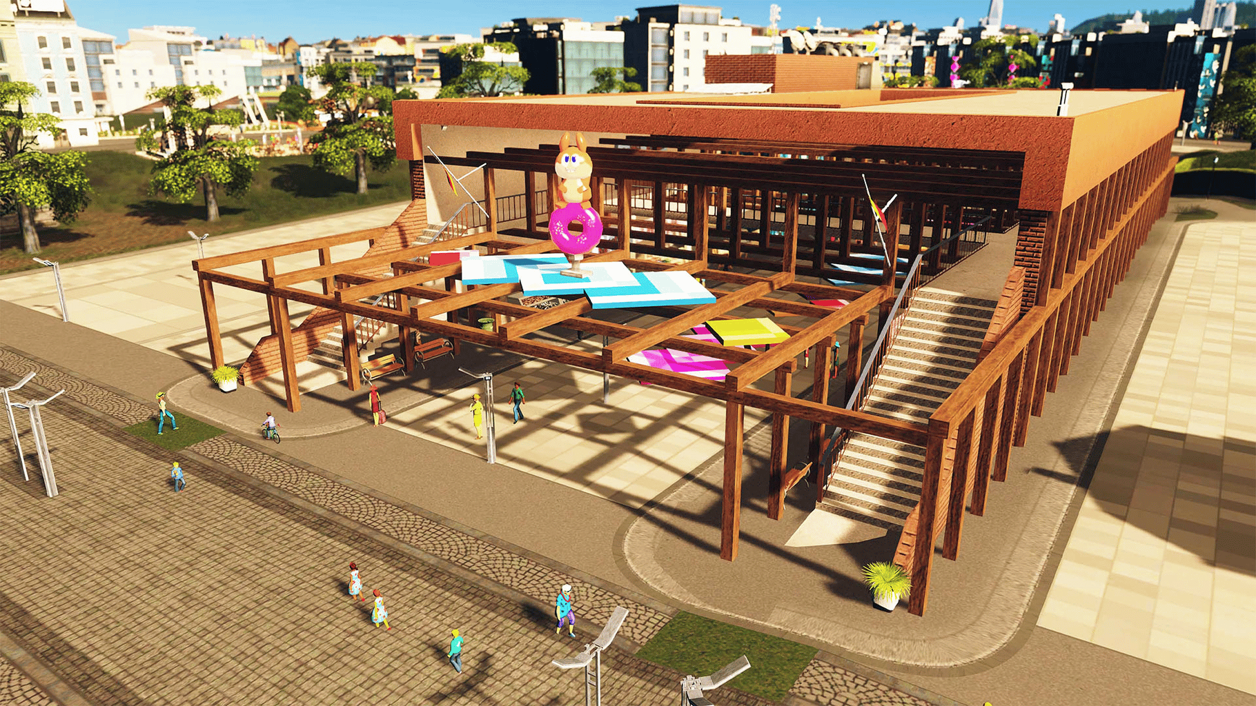 Cities: Skylines - Plazas & Promenades screenshot