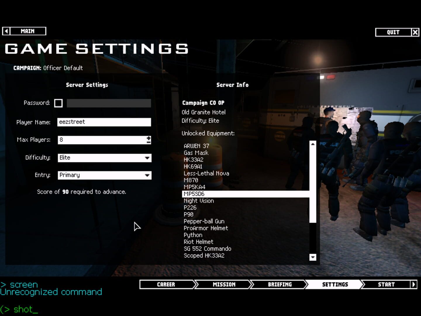 SWAT 4: Elite Force - Screenshot