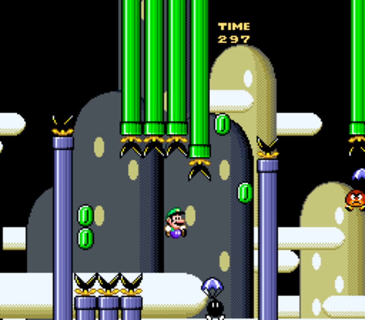 Captura de pantalla - Luigi Kaizo King