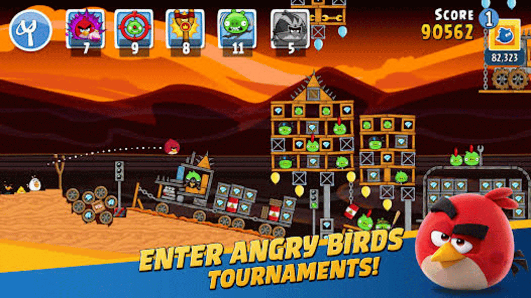 Angry Birds Friends screenshot