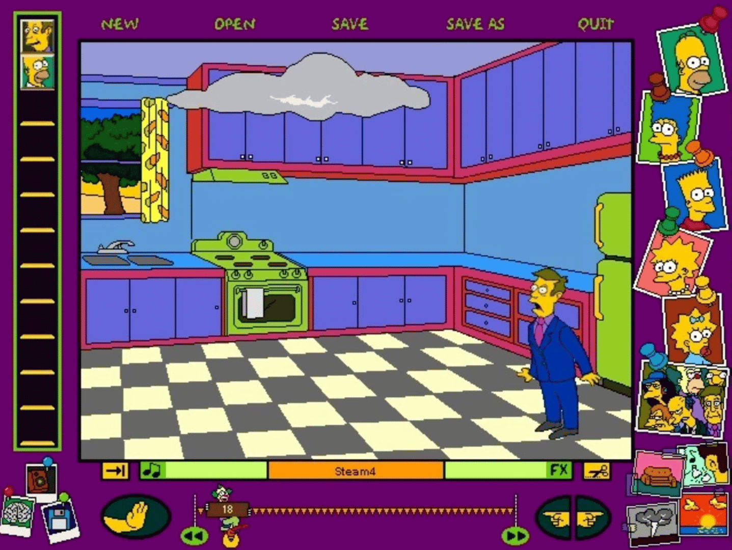 The Simpsons: Cartoon Studio screenshot