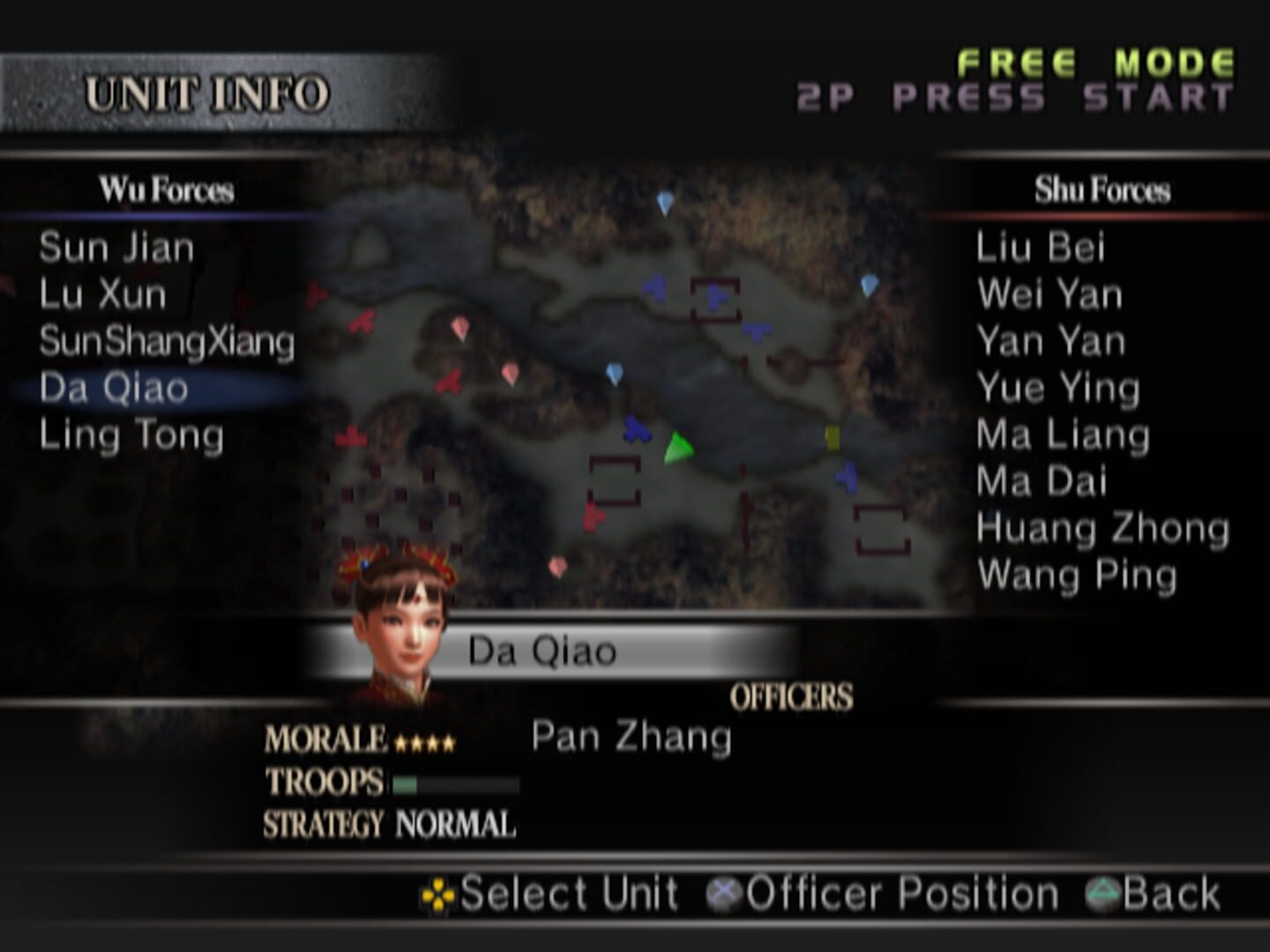 Captura de pantalla - Dynasty Warriors 4