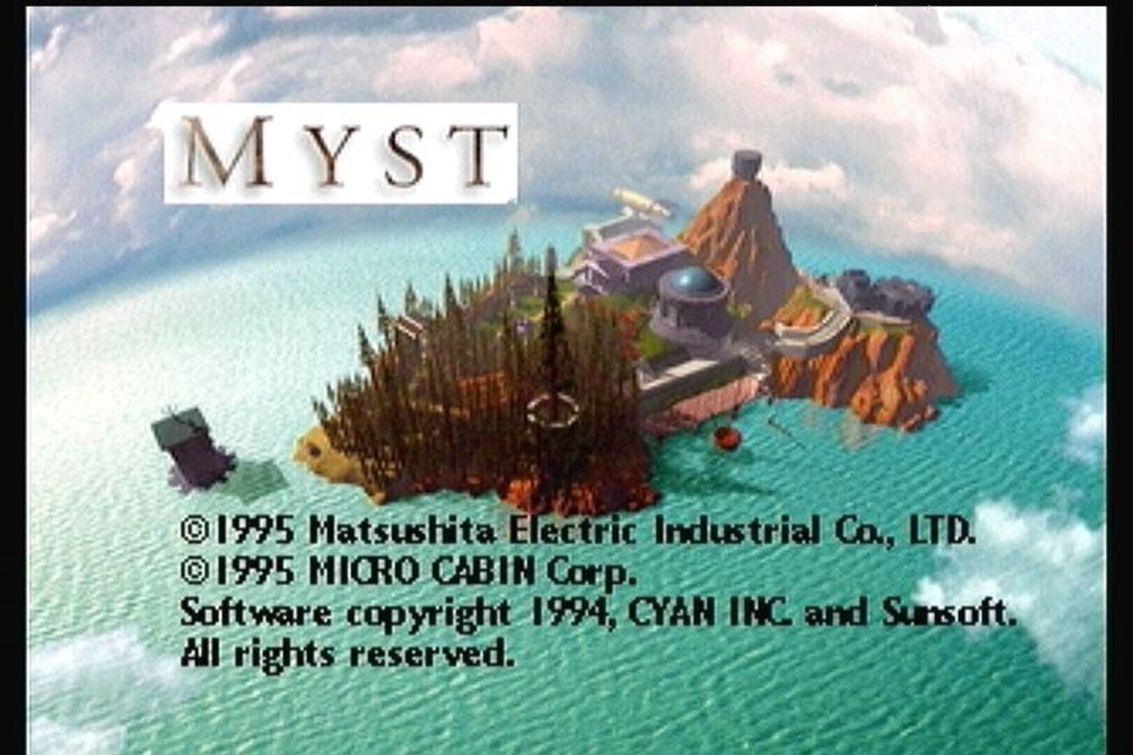 Captura de pantalla - Myst