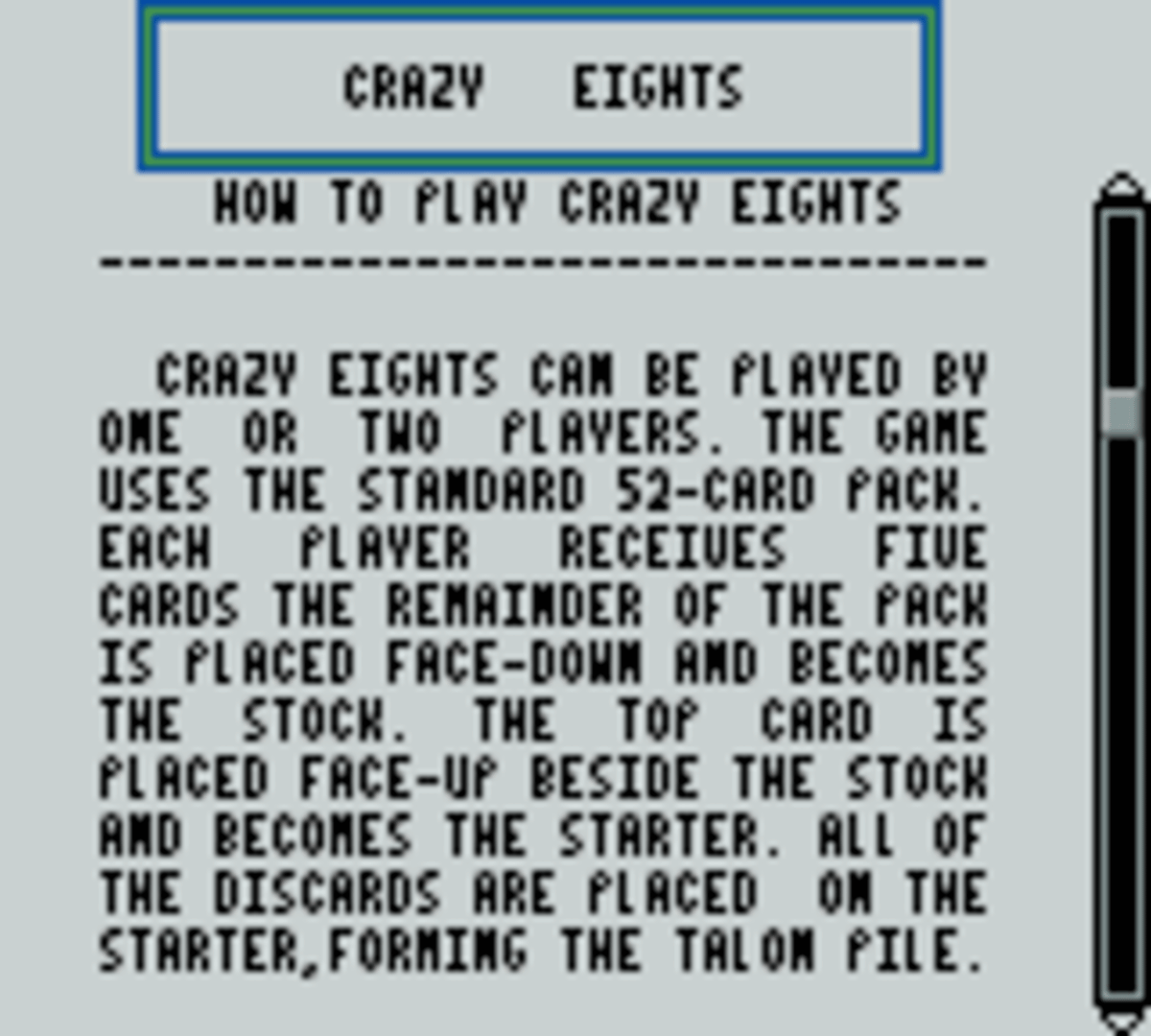 Hoyle Card Games screenshot