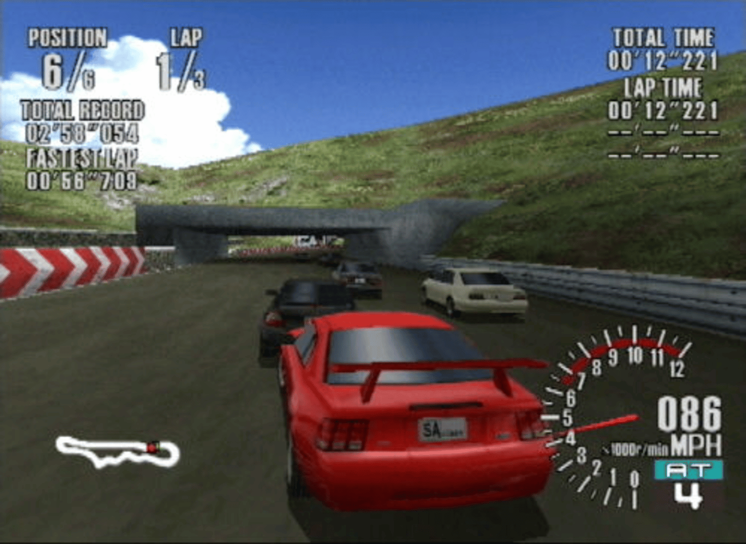 Sega GT screenshot