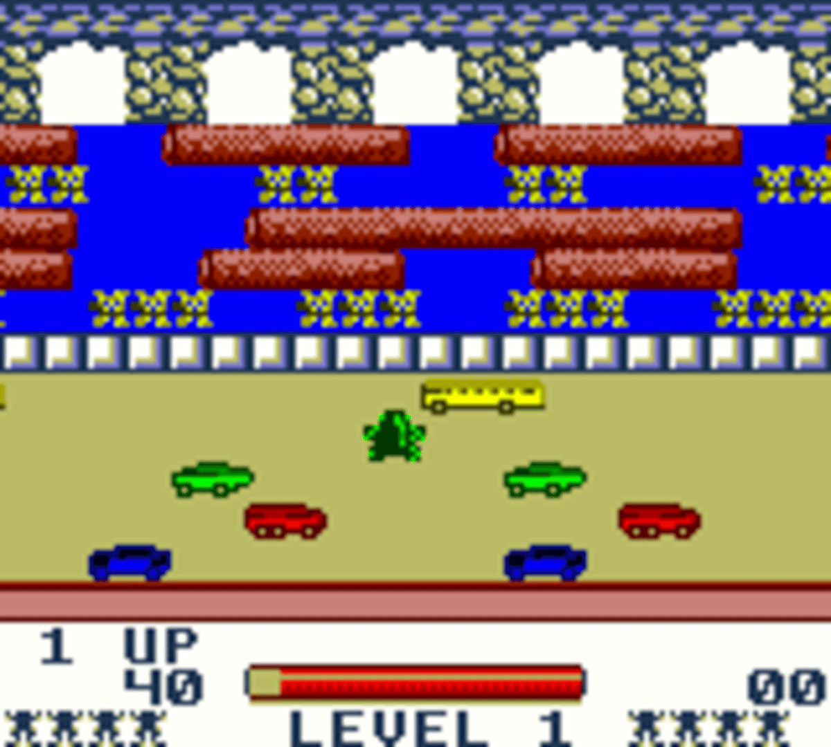 Frogger screenshot