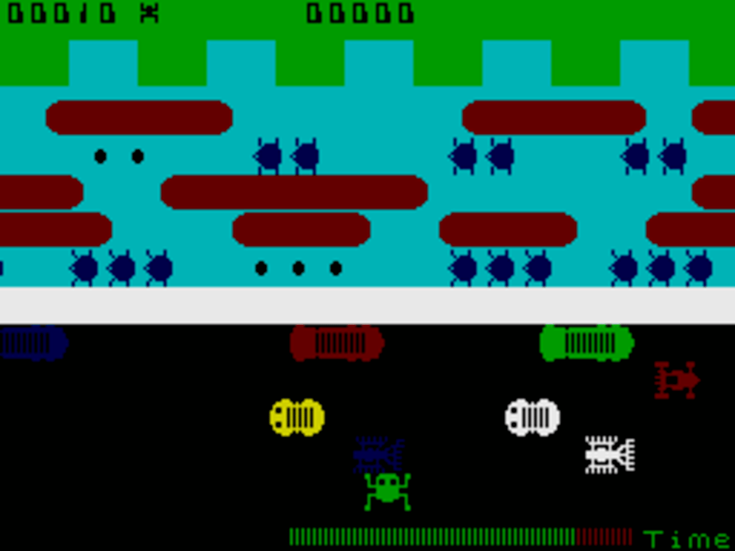 Frogger screenshot