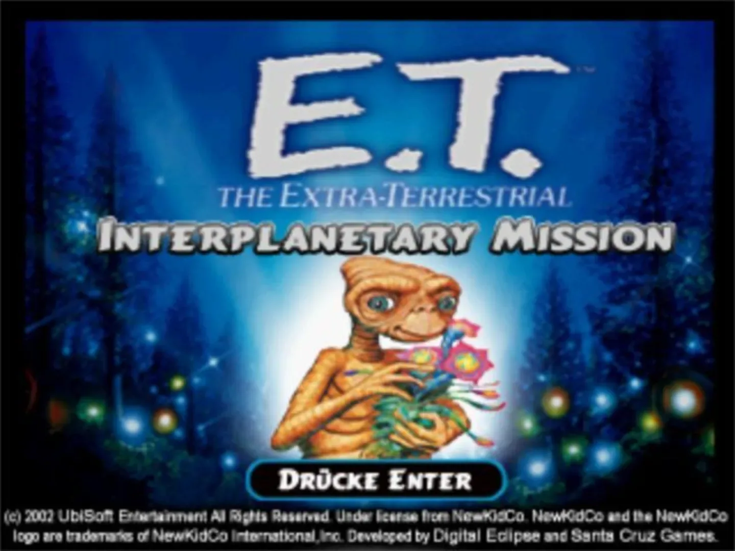 E.T.: The Extra-Terrestrial - Interplanetary Mission