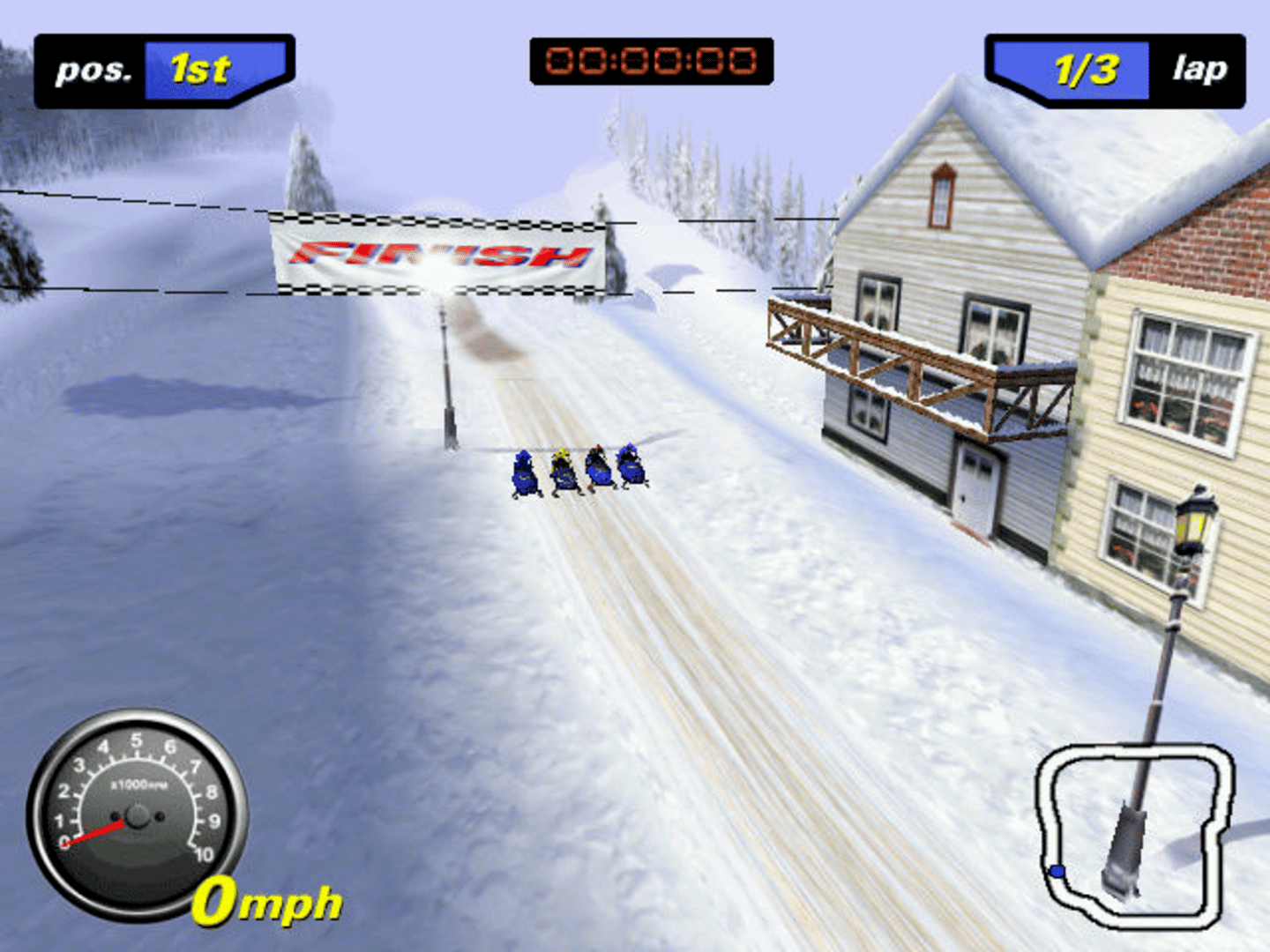 Polaris SnoCross screenshot