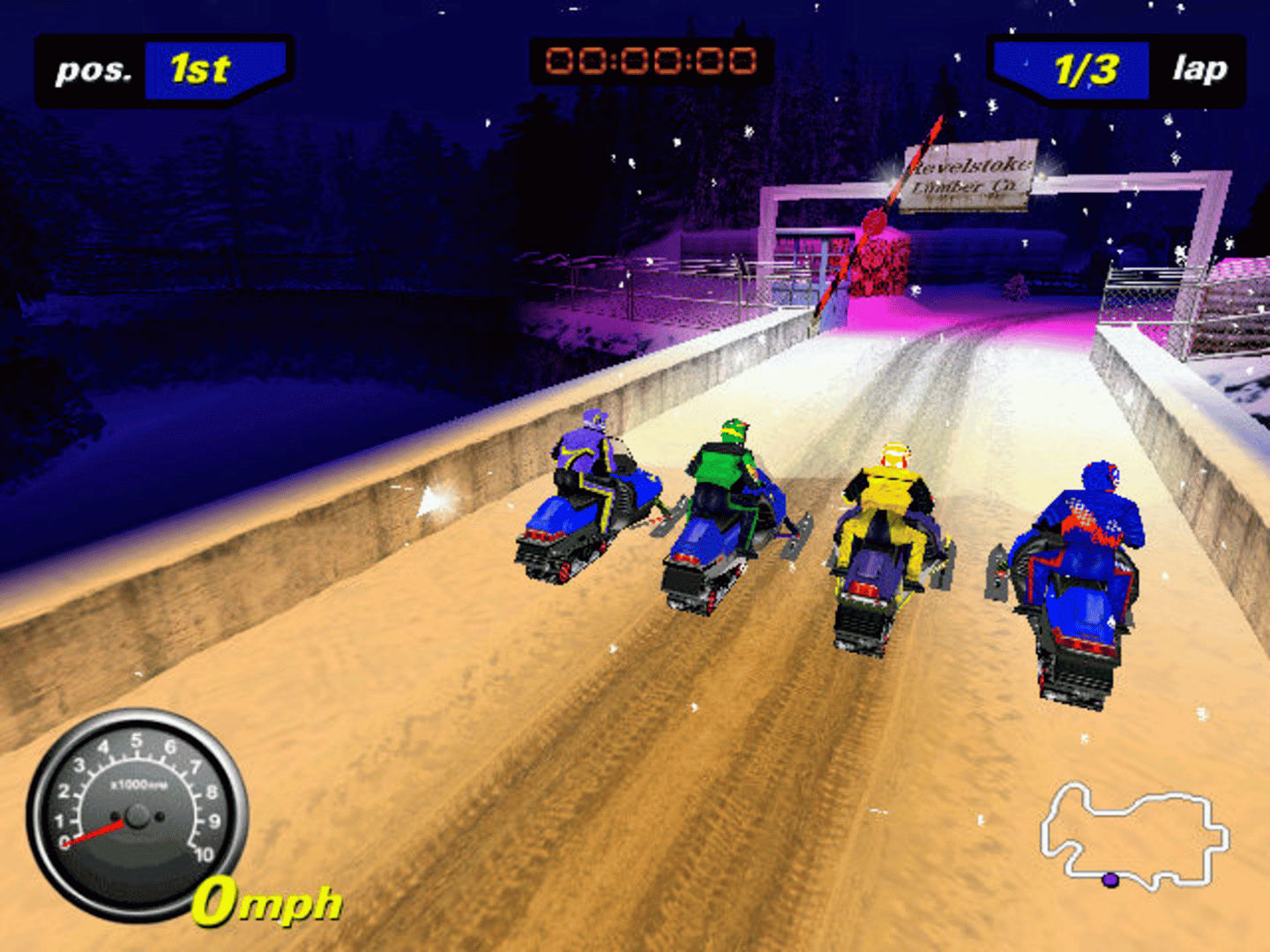 Polaris SnoCross screenshot