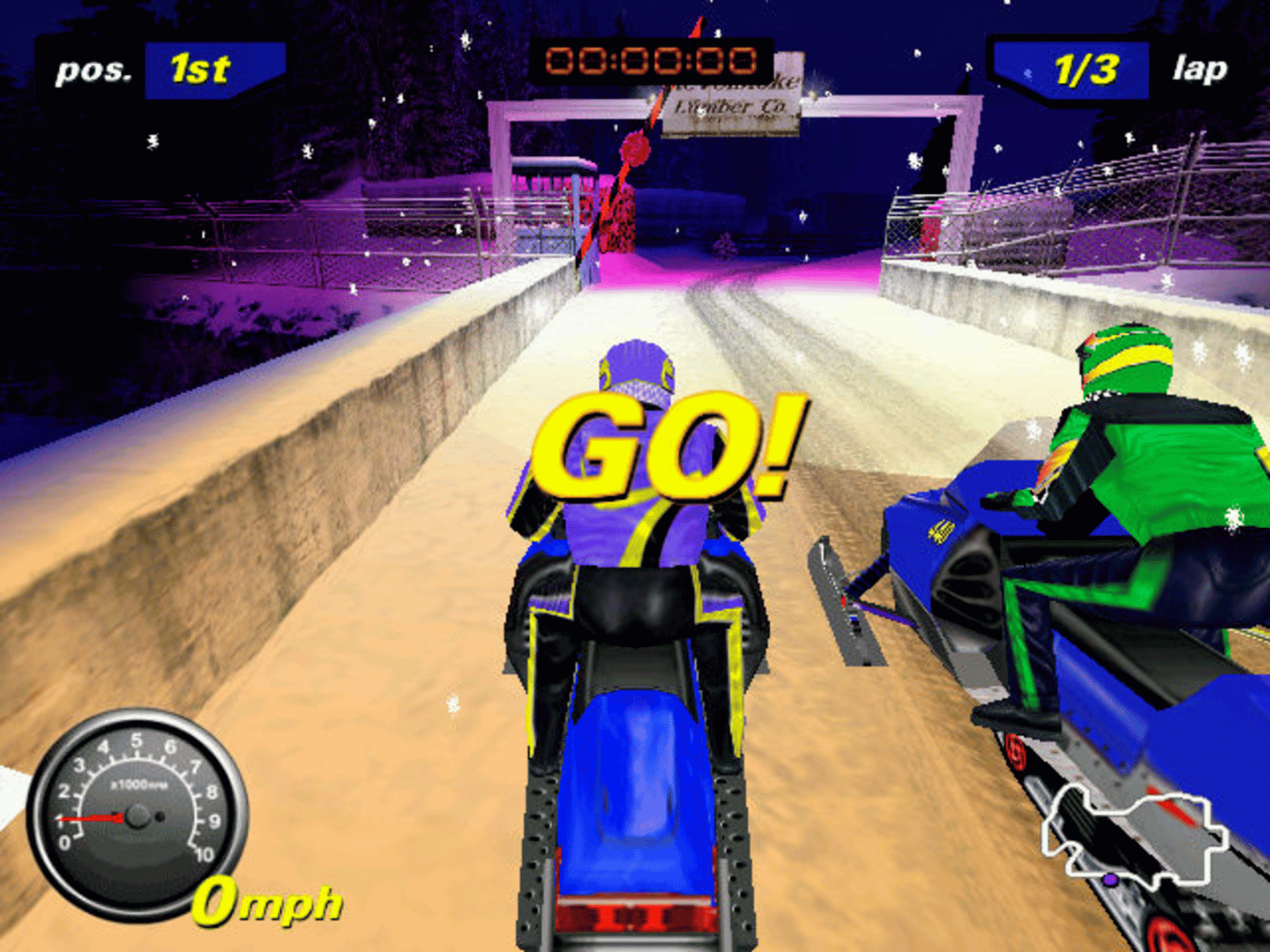 Polaris SnoCross screenshot