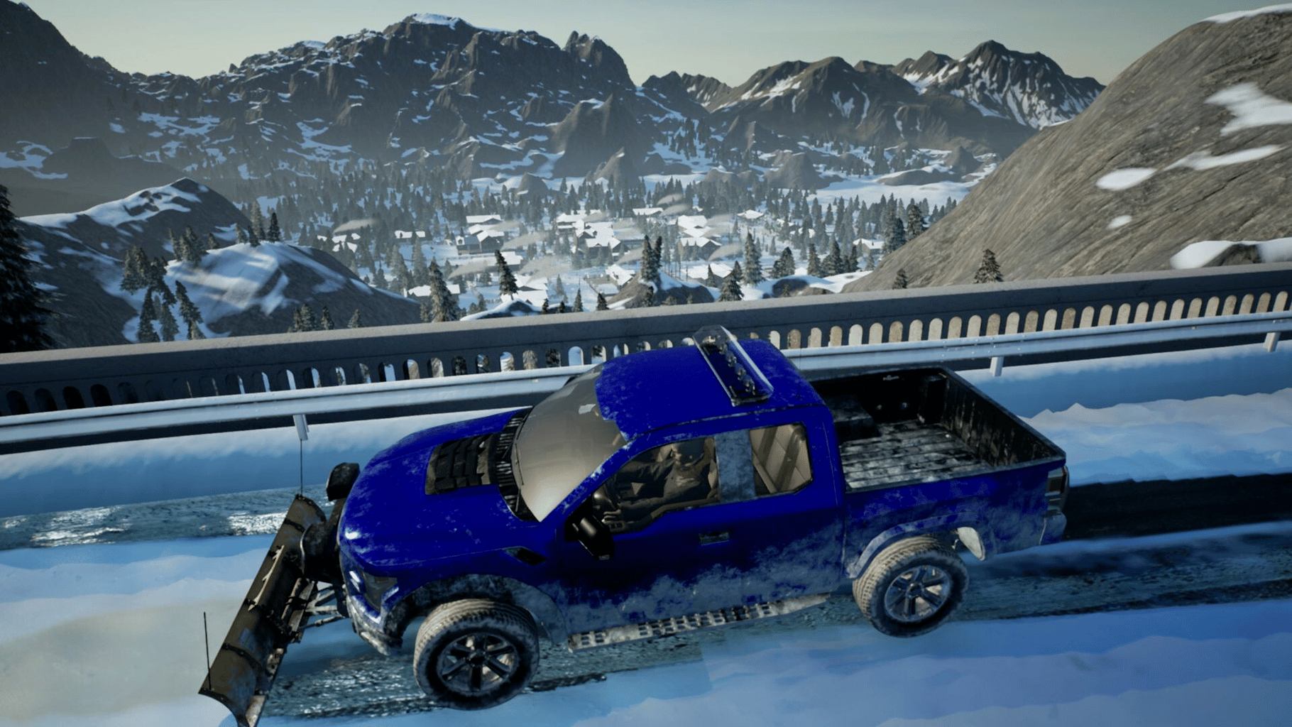 Snow Plowing Simulator screenshot