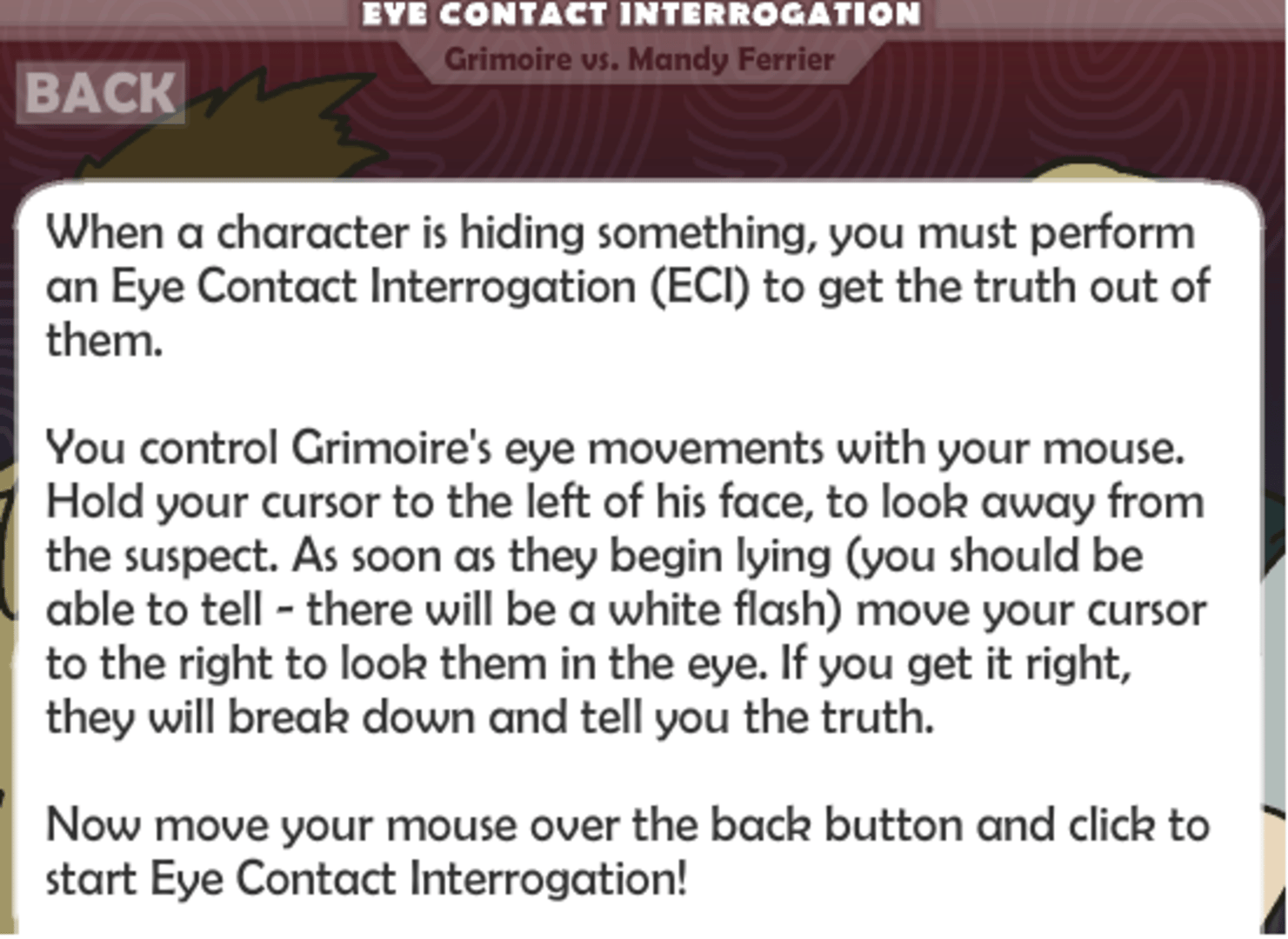 Detective Grimoire screenshot