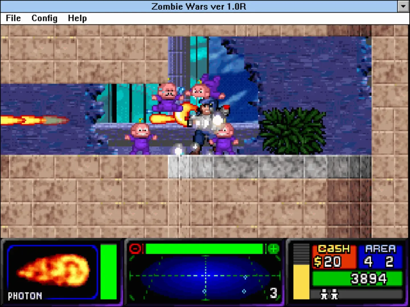 Halloween Harry in Zombie Wars