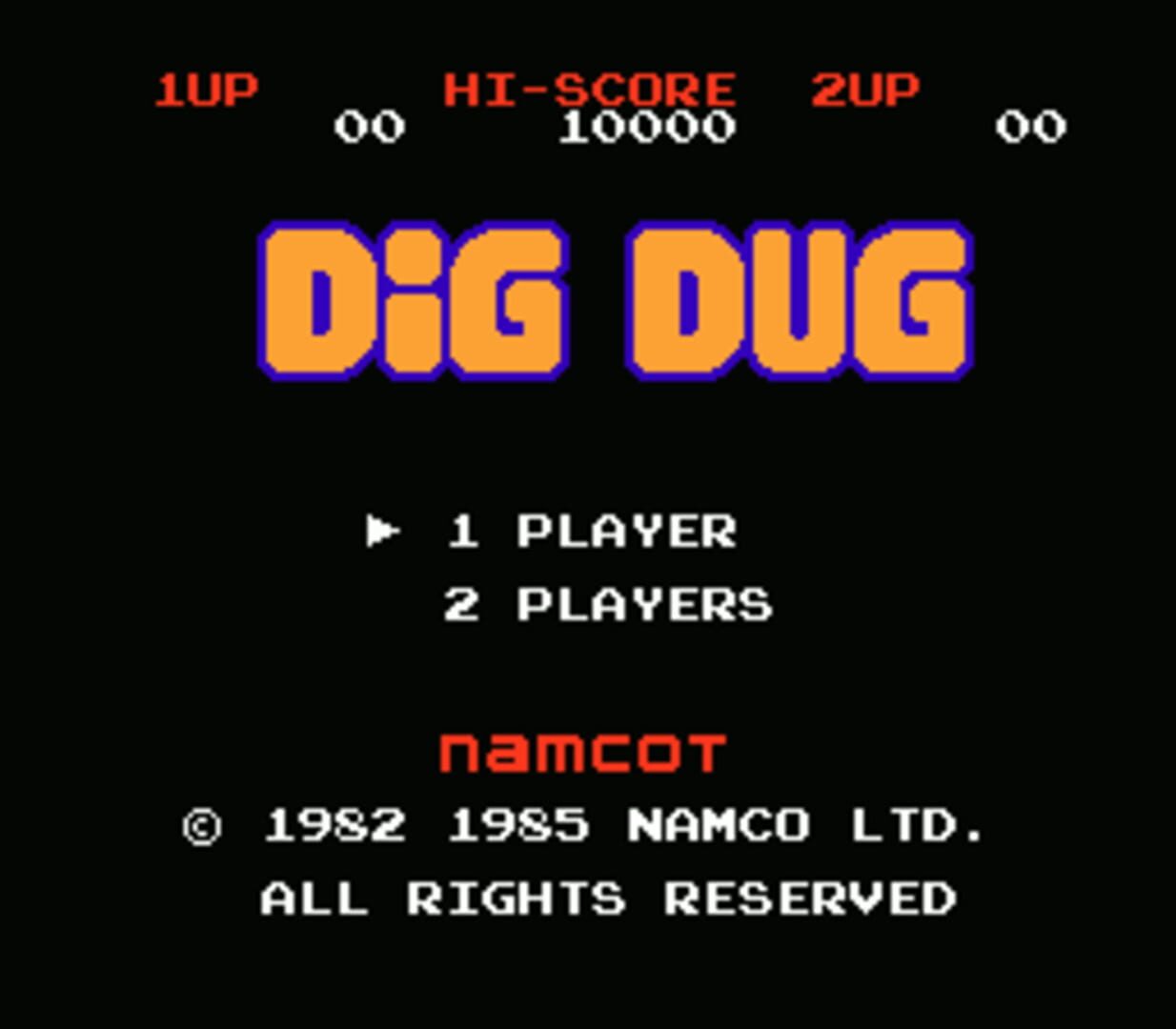 Captura de pantalla - Dig Dug