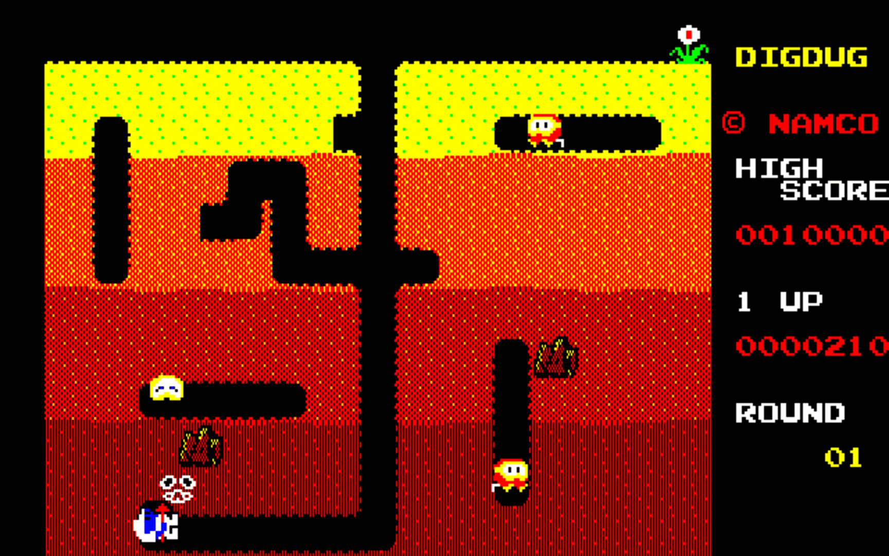 Dig Dug screenshot