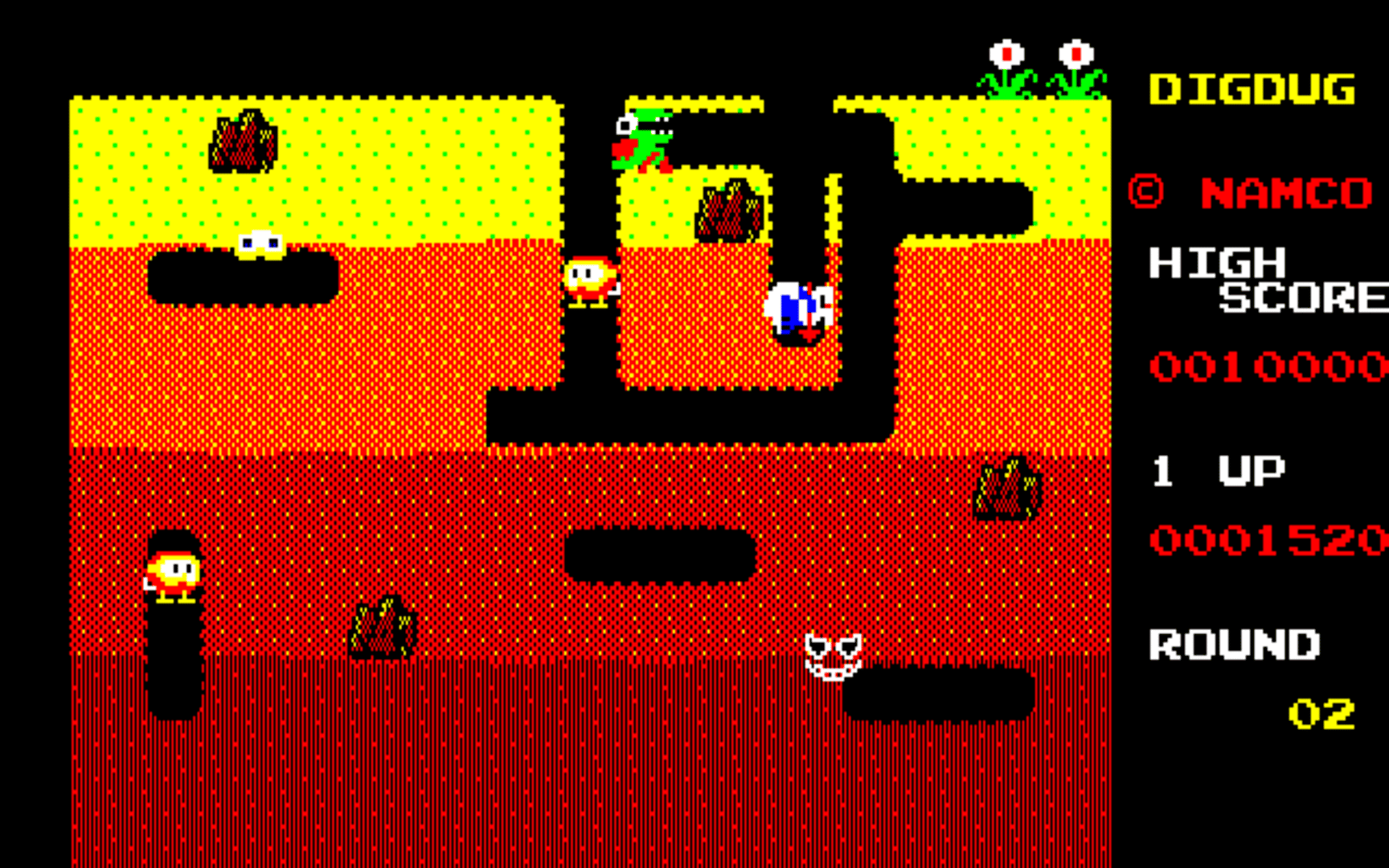 Dig Dug screenshot