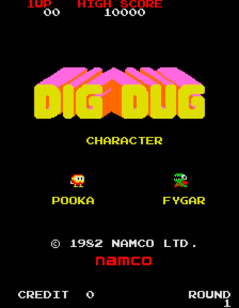 Captura de pantalla - Dig Dug