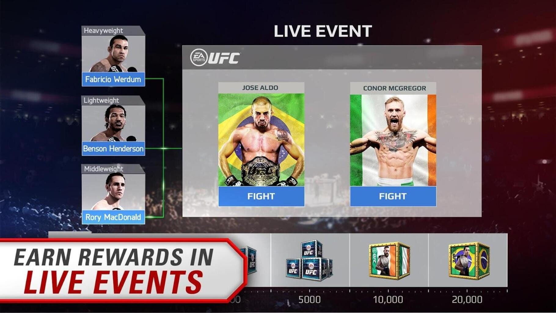 Captura de pantalla - EA Sports UFC Mobile