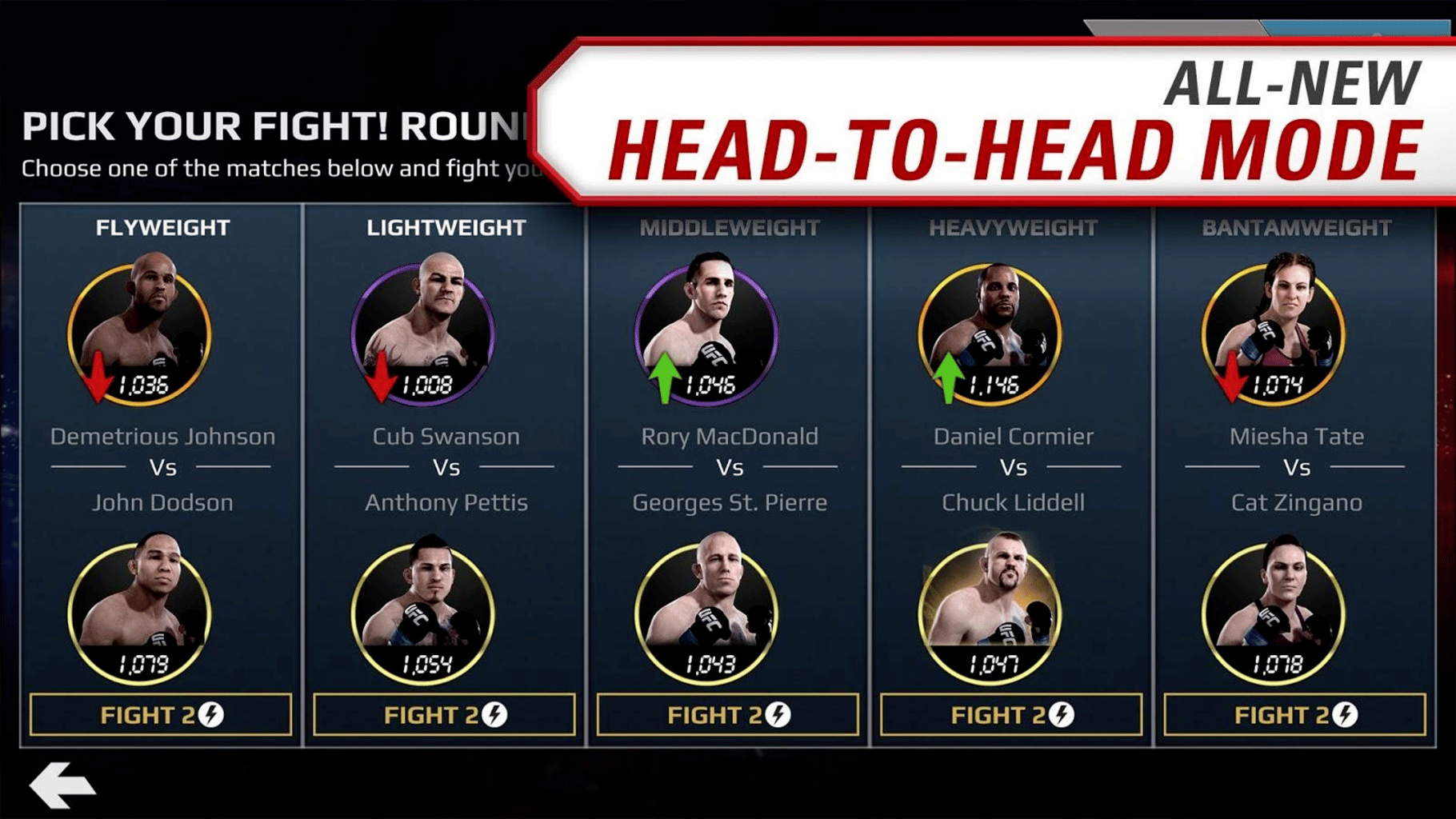 EA Sports UFC Mobile screenshot