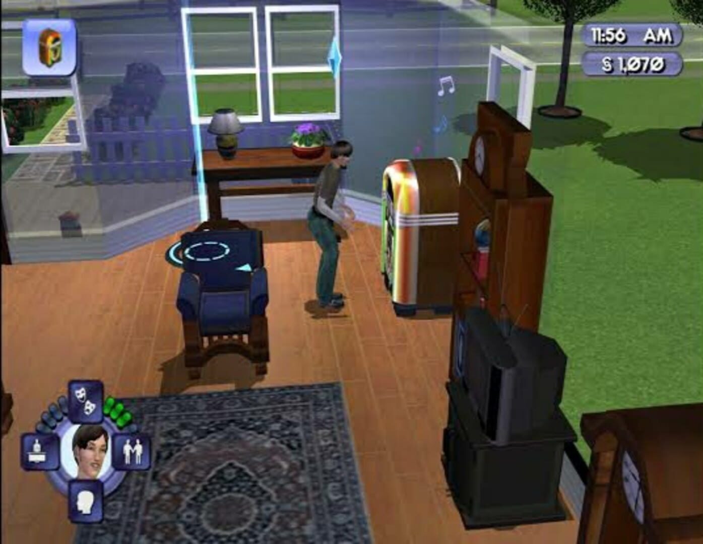 Captura de pantalla - The Sims Bustin' Out