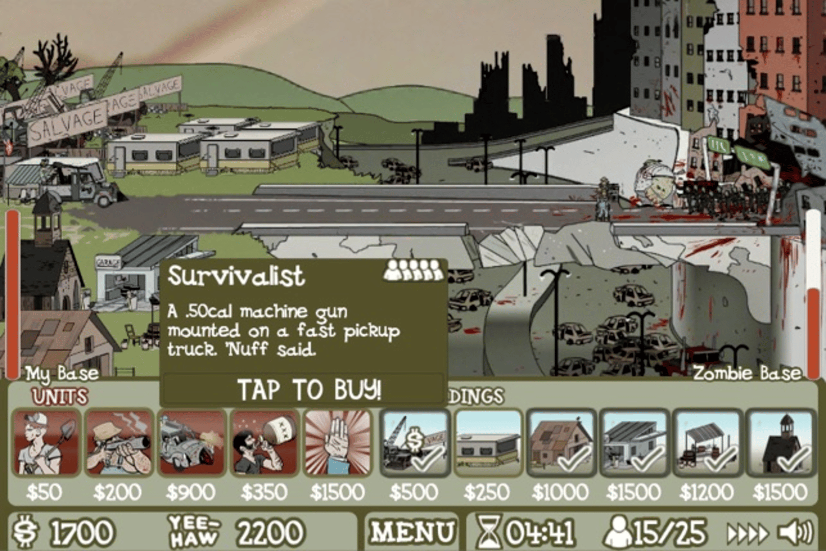 Zombie Trailer Park screenshot