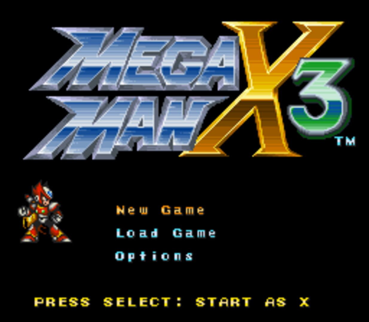 Captura de pantalla - Mega Man X3: Zero Project