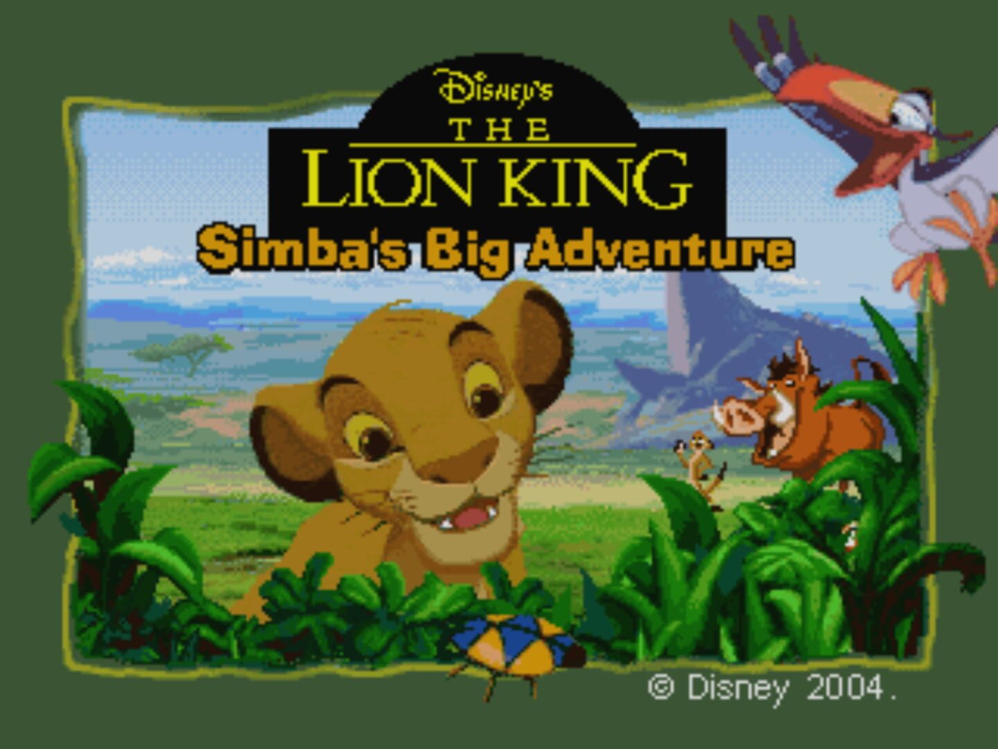 Captura de pantalla - Disney's The Lion King: Simba's Big Adventure