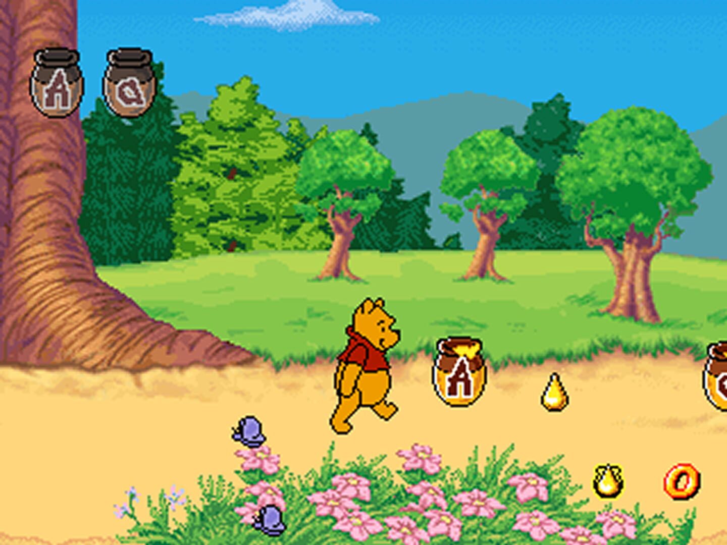Captura de pantalla - Winnie the Pooh: The Honey Hunt