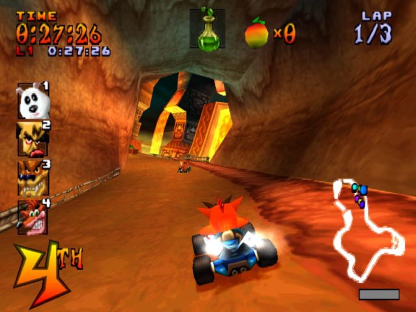 Captura de pantalla - Crash Team Racing