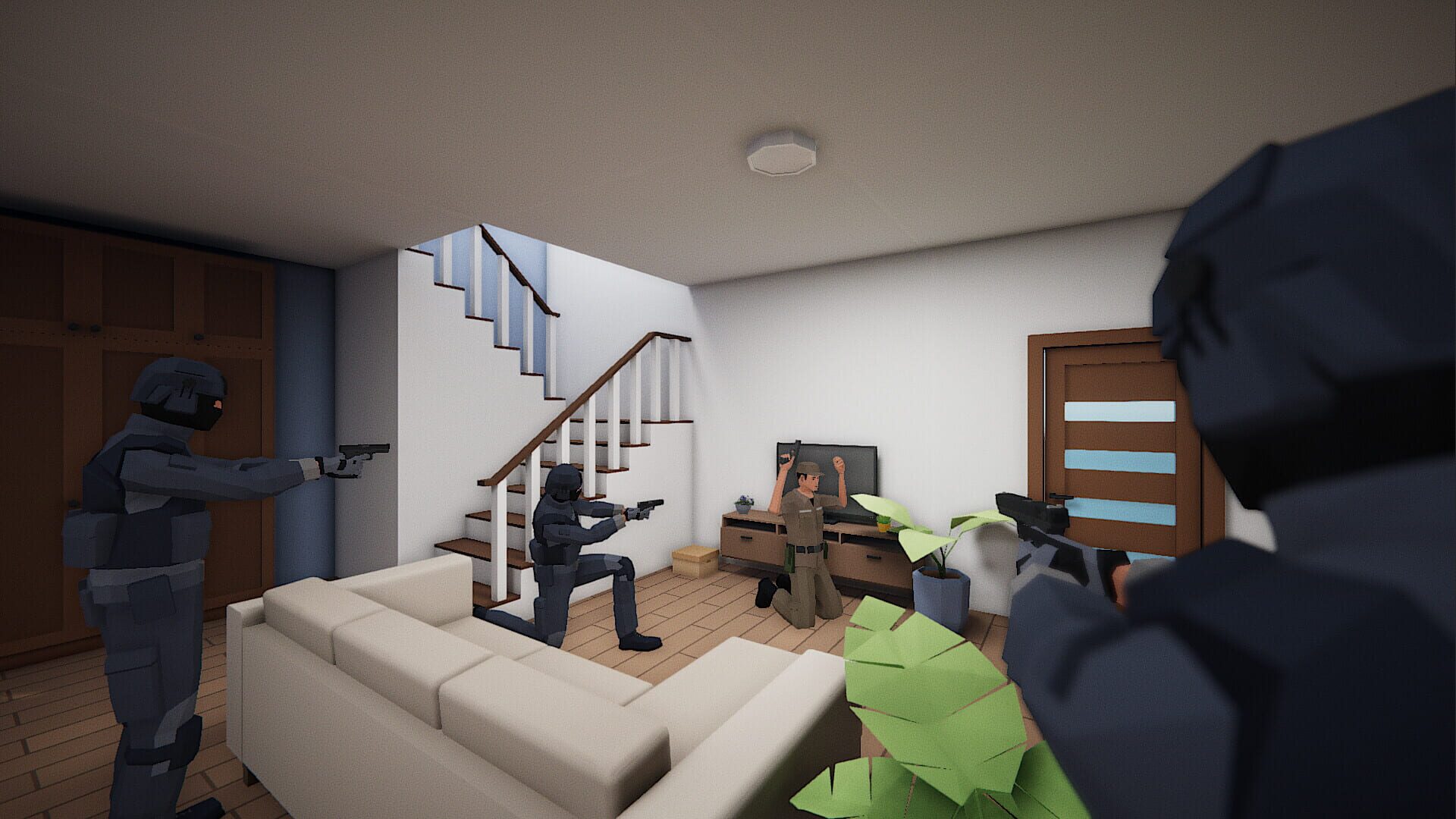Blue Intervention - Screenshot