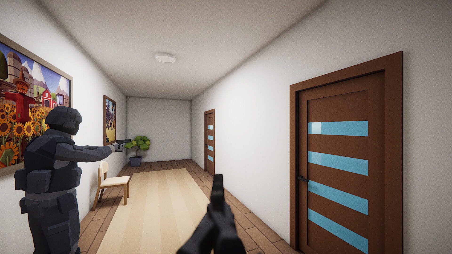 Blue Intervention - Screenshot