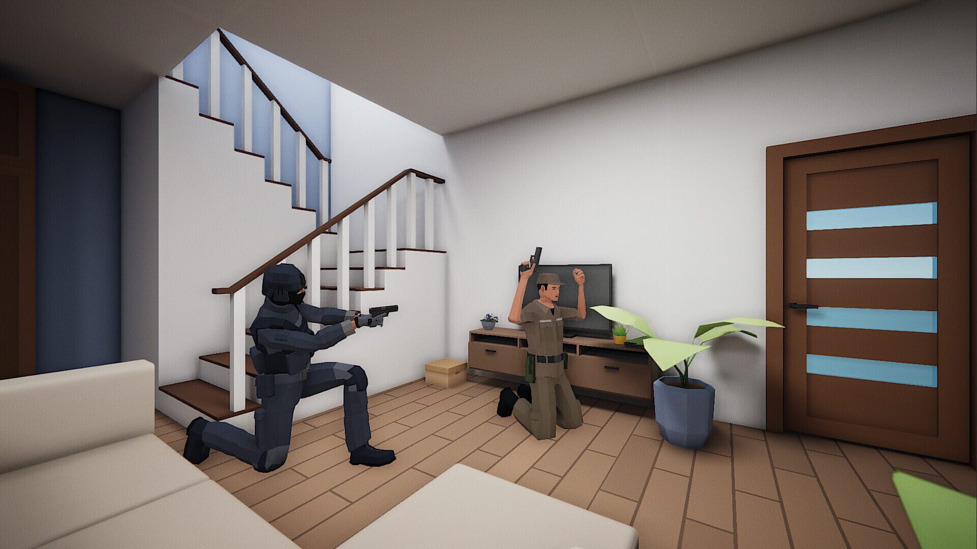 Blue Intervention - Screenshot