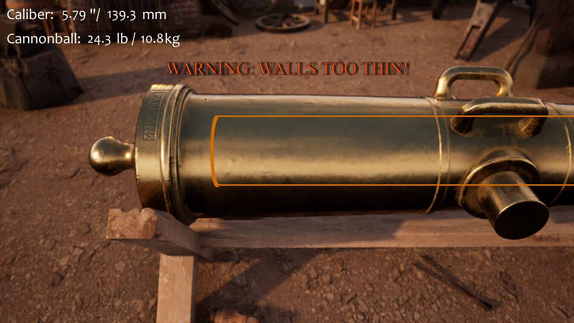 Cannon Foundry Simulator - Screenshot