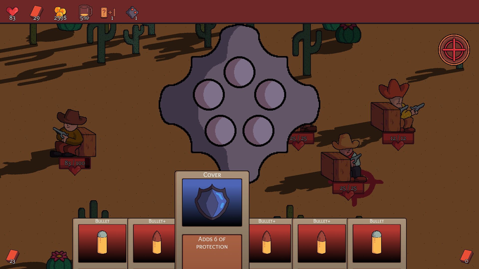 Cards from the West - Screenshot