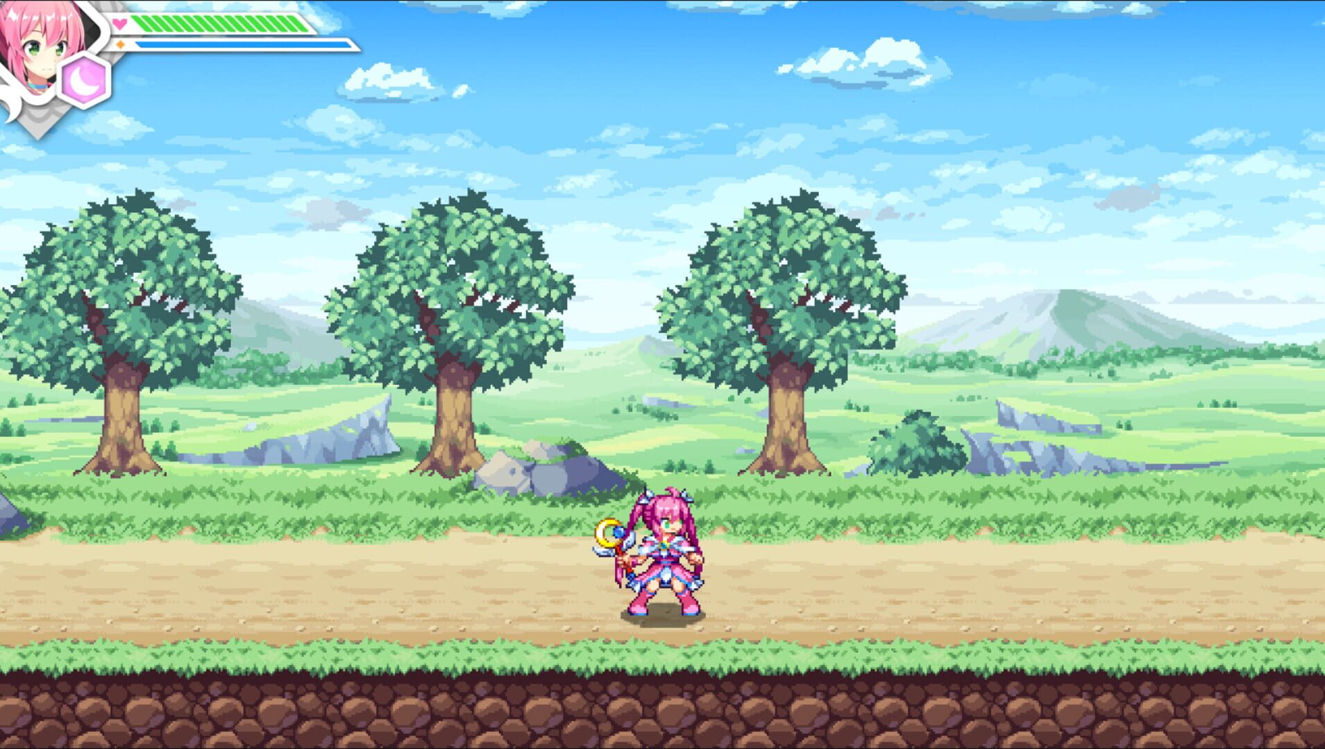ElementalMaster Luna: The Moon Goddess And Lost Memories - Screenshot