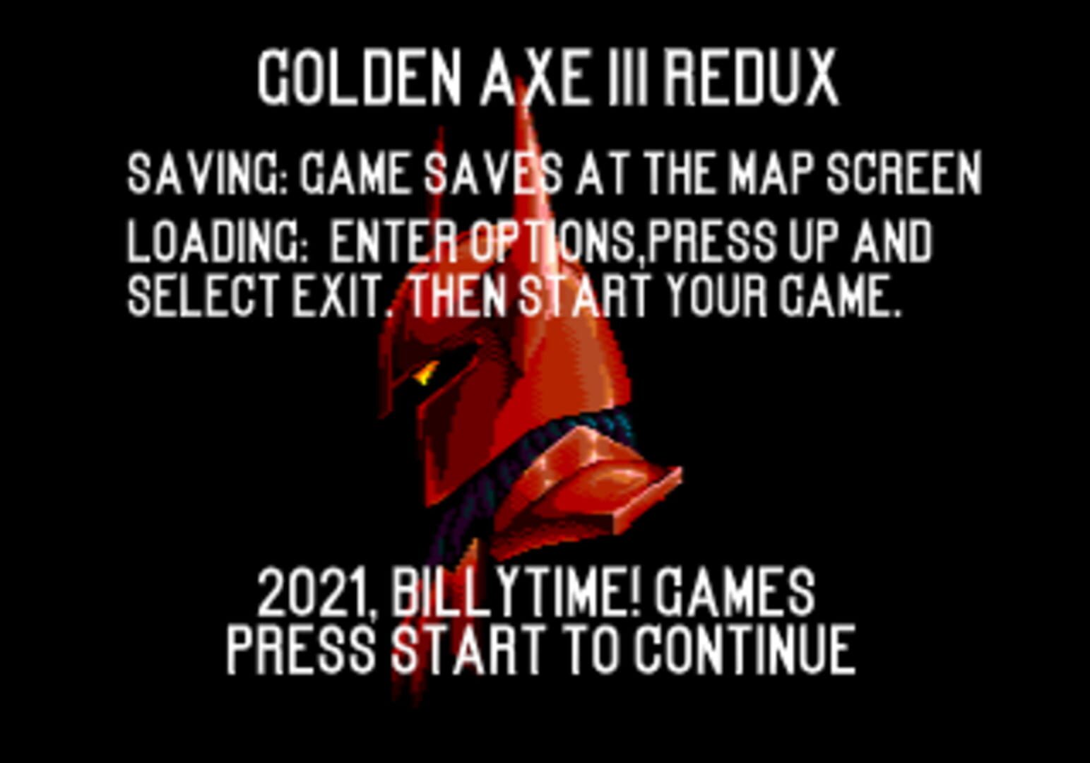 Captura de pantalla - Golden Axe III Redux