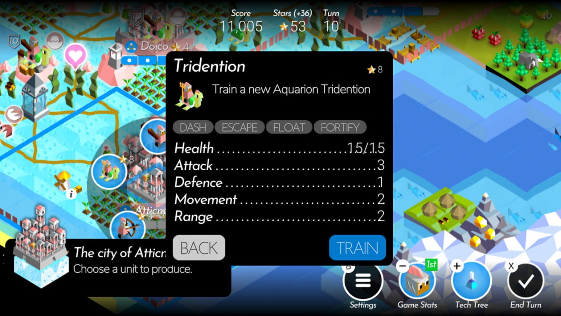 Aquarion: The Battle of Polytopia screenshot