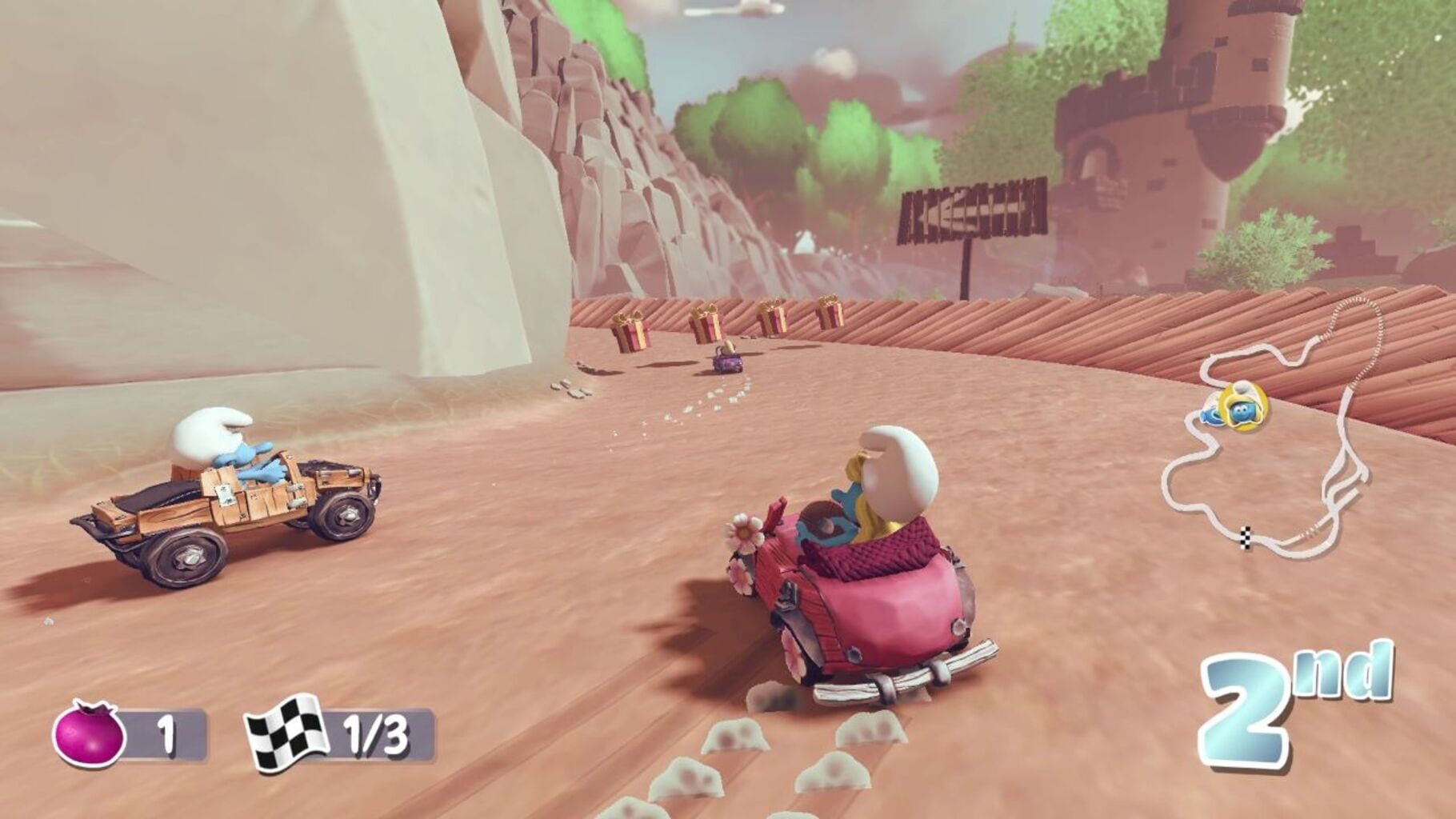 Captura de pantalla - Smurfs Kart