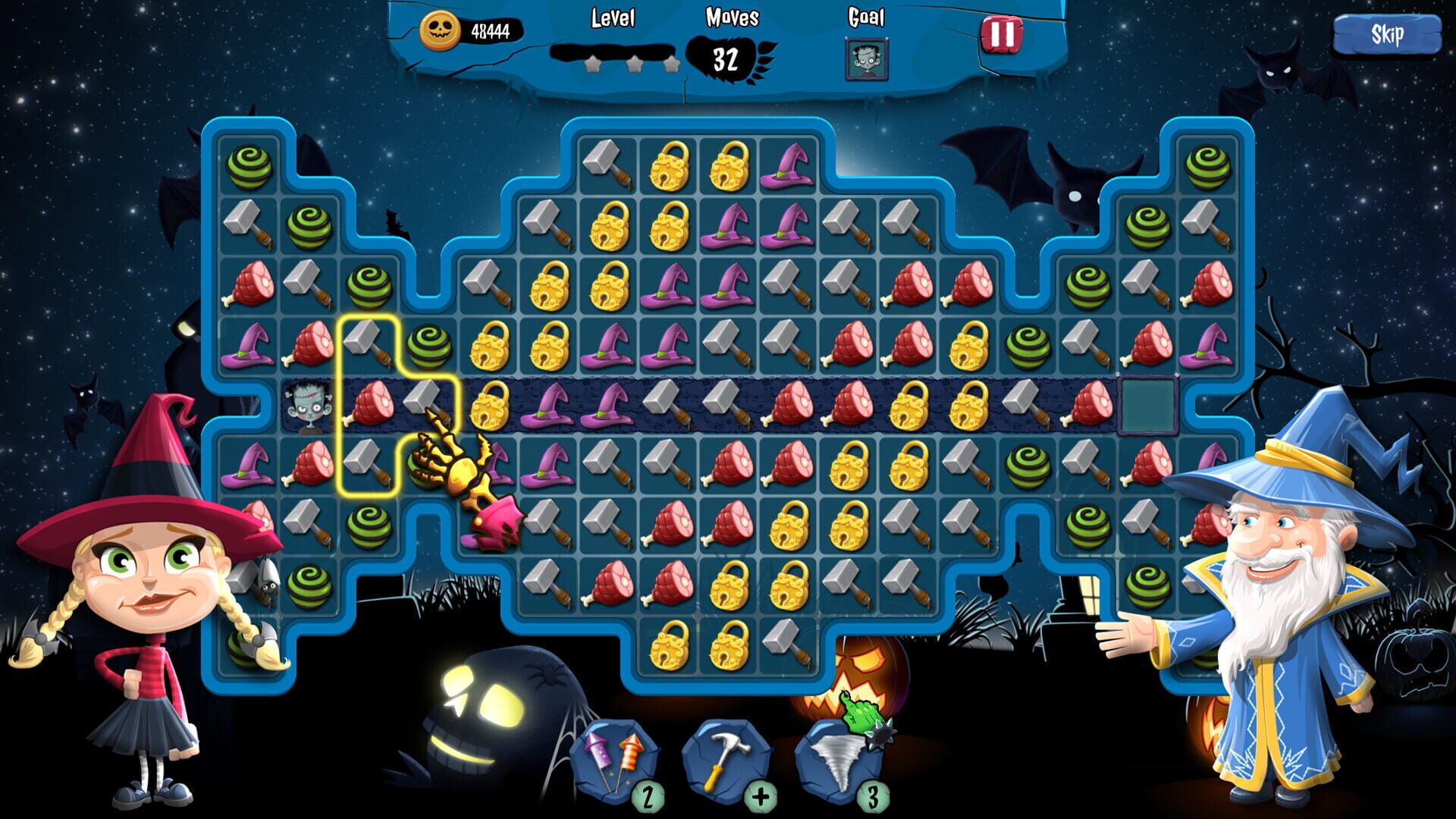 Little Witchelsa: Pumpkin Peril - Screenshot