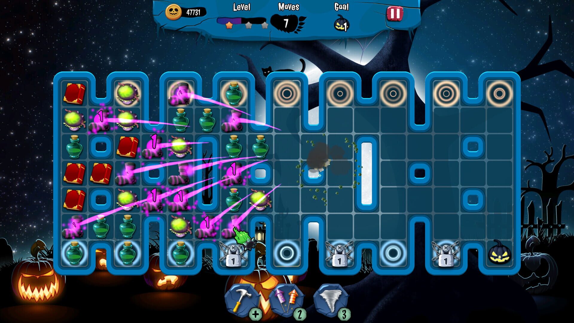 Little Witchelsa: Pumpkin Peril - Screenshot