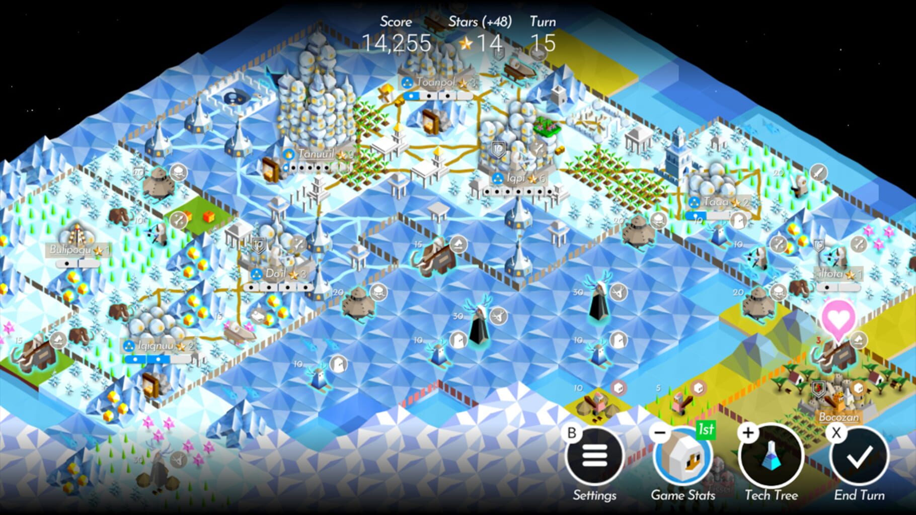 The Battle of Polytopia: Deluxe screenshot