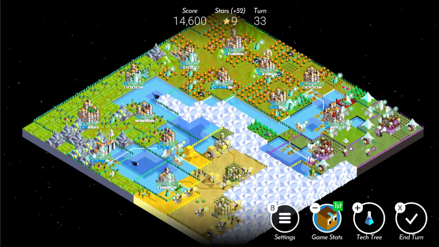 The Battle of Polytopia: All Special Tribes screenshot