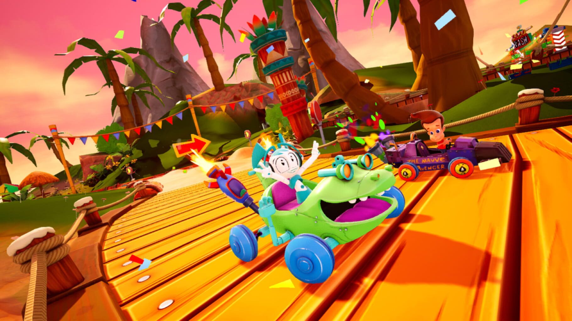 Captura de pantalla - Nickelodeon Kart Racers 3: Slime Speedway - Turbo Edition