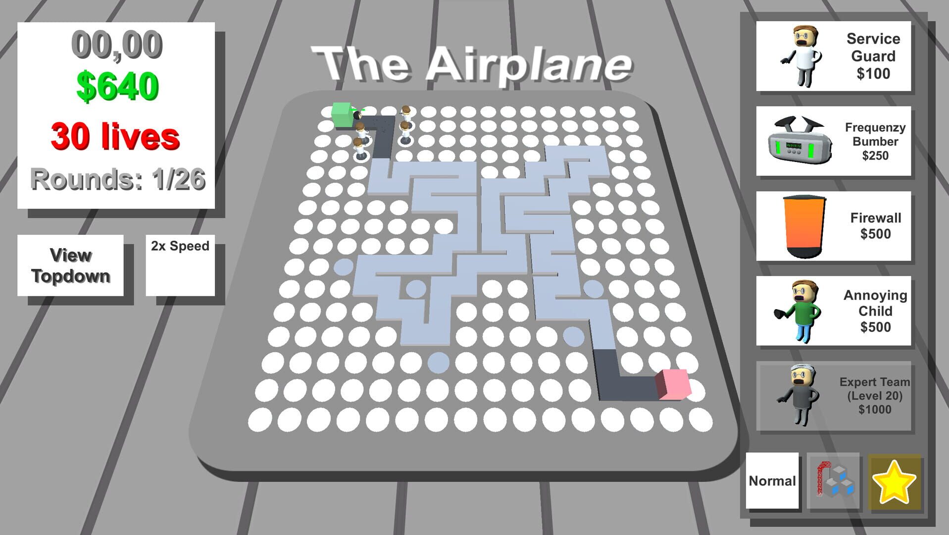 Tech Invaders TD - Screenshot